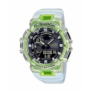 Casio Rubber G-Shock Analog-Digital Black Dial Watch for Men Gba-900Sm-7A9Dr (G1198), White Band