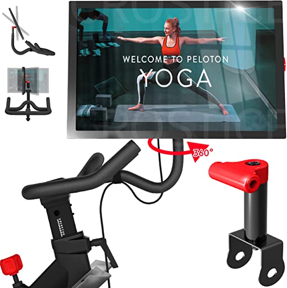 Crostice Pivot for Peloton Bike, (Upgraded Models) Swivel Arm for Peloton Screen, Peloton Bike Screen Swivel Mount, 360º Movement Adjuster Attachment, Black Peloton Accessories(Not for Peloton Bike )