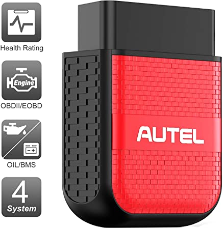 Autel OBD2 Scanner Bluetooth Diagnostic Code Reader - MaxiAP AP200H Code Scanner Health Check with Health Rating Reports OBDII ENG/Transmission/SRS/ABS Diagnosis Oil/BMS Service Resets (Android/iOS)