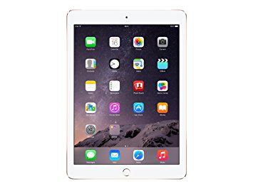 Apple iPad Air 2 MH2P2LL/A 9.7-Inch 64GB Wifi Cellular Unlocked Tablet (Gold)