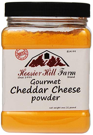 Cheddar Cheese Powder 454g, by Hoosier Hill Farm