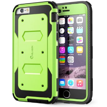 iPhone 6s Plus Case Armorbox i-Blason Built-in Screen Protector Heavy Duty Shock Reduction Bumper for Apple iPhone 6 Plus 55 Inch Green