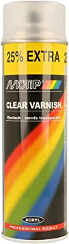 Motip Spray Paint - Clear Varnish - Matt - 500 ml