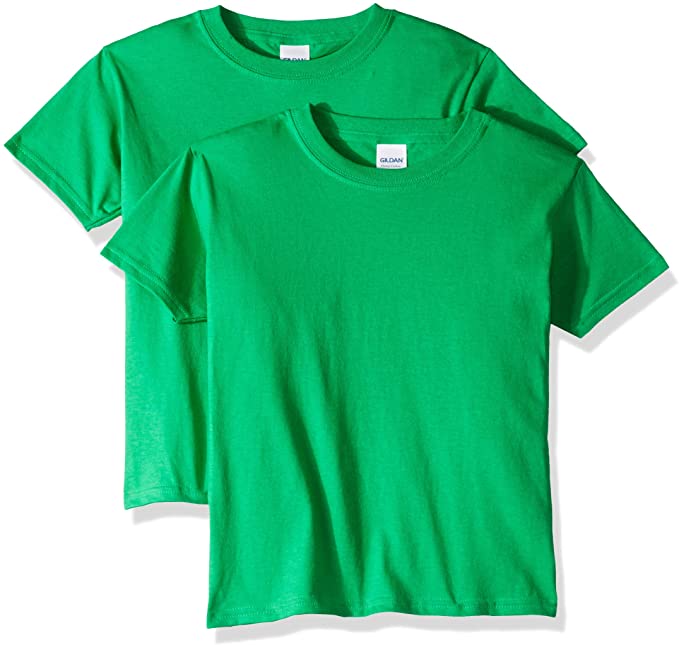 Gildan Kid's Heavy Cotton Youth T-Shirt, 2-Pack Shirt