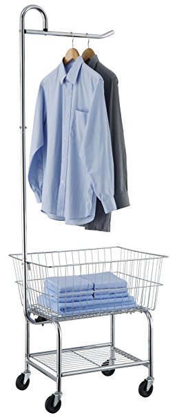 Organize It All Chrome Laundry Center (17167W-1)