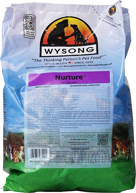 Wysong Nurture Kitten Formula Dry Kitten Food