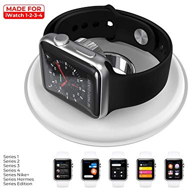 Upgrade Smart Watch Charger for Apple Watch Magnetic Charging Dock Wireless Charging Pad for iWatch Series 4 3 2 1 44mm/42mm/40mm/38mm