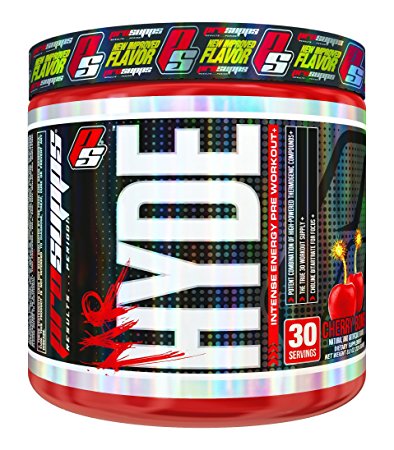 Pro Supps Mr. Hyde Intense Energy Pre-Workout Powder (Cherry Bomb Flavor), 30 True Servings, Ridiculous Focus, Massive Energy, Insane Muscle Pumps 8 0z