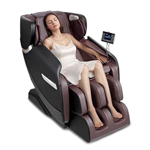 VEVOR Zero Gravity Massage Chair, Full Body Massage Chair, 4D Shiatsu Massage Recliner Chair with Body Scan, Heating, Bluetooth Speaker, Airbags for Living Room, Home