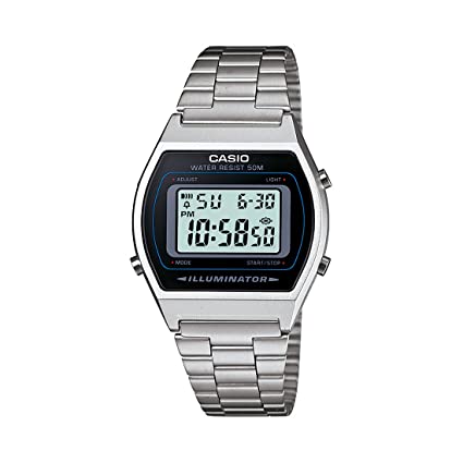 Casio Vintage Series Digital Grey Dial Women's Watch-B640WD-1AVDF