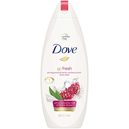 Dove go fresh Body Wash, Pomegranate and Lemon Verbena, 22 oz