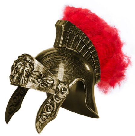 Kangaroos Roman Legion Gladiator Helmet- Gold