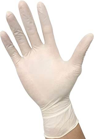 Diamond Gloves Advance Powder-Free Latex Industrial Gloves, Large, 100 Count