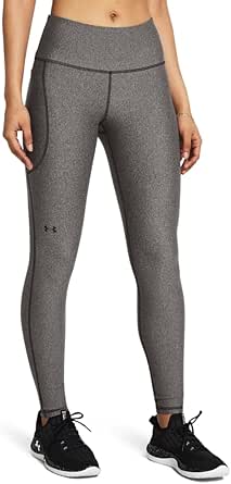 Under Armour womens HeatGear Armour High No-Slip Waistband Pocketed Leggings