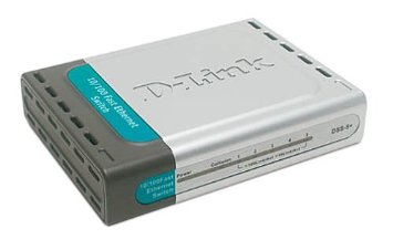 D-Link DSS-5  5-Port 10/100 Switch, Desktop