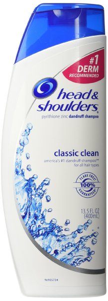 Head and Shoulders Classic Clean Dandruff Shampoo 135 Oz