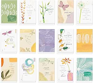 American Greetings Kathy Davis Deluxe Sympathy Boxed Card Assortment (15-Cards)