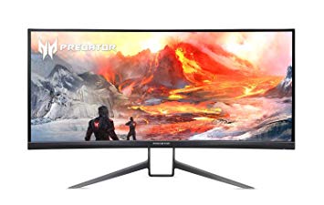 Acer Predator X35 bmiphzx 1800R Curved 35" UltraWide QHD Gaming Monitor with NVIDIA G-SYNC Ultimate, Quantum Dot, 200Hz, VESA Certified DisplayHDR 1000, (Display Port & HDMI Port)