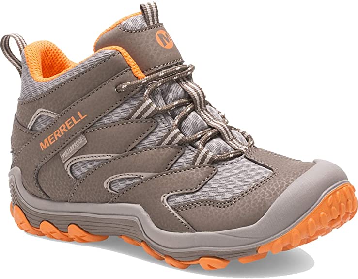 Merrell Kids' Chameleon 7 Access Mid Waterproof Hiking Boot