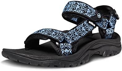 ATIKA Women's Outdoor Hiking Sandals, Comfortable Summer Sport Sandals, Athletic Walking Water Shoes