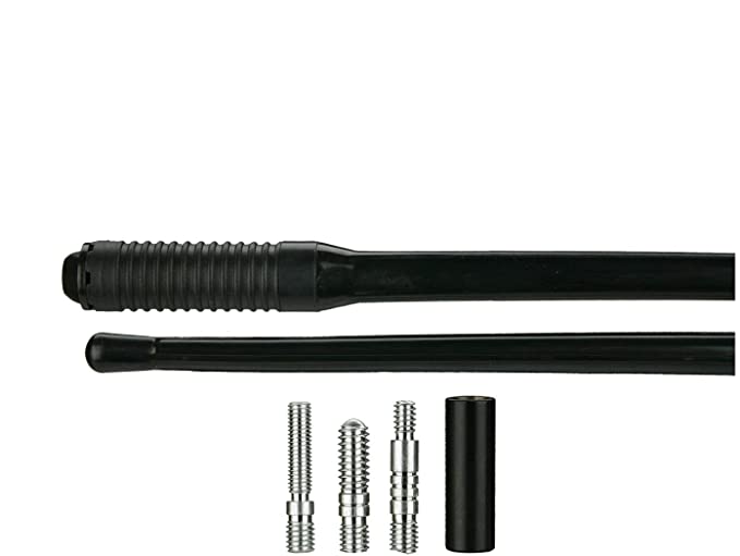 Metra 44-RM1R Universal Rubber Replacement Mast for Antenna (Black)