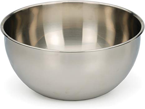 RSVP Endurance 18/8 Stainless Steel 6-Quart Mixing Bowl