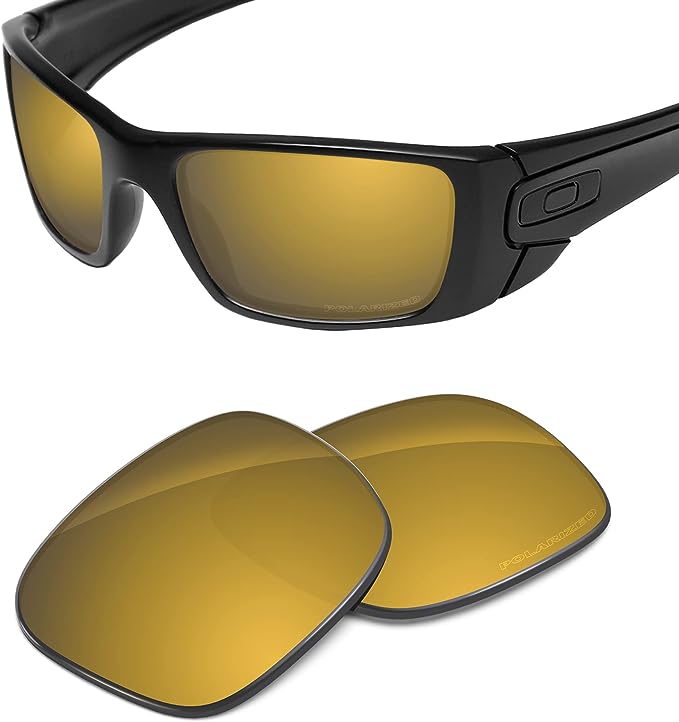 Tintart Performance Replacement Lenses Compatible with Oakley Fuel Cell OO9096 Polarized Etched