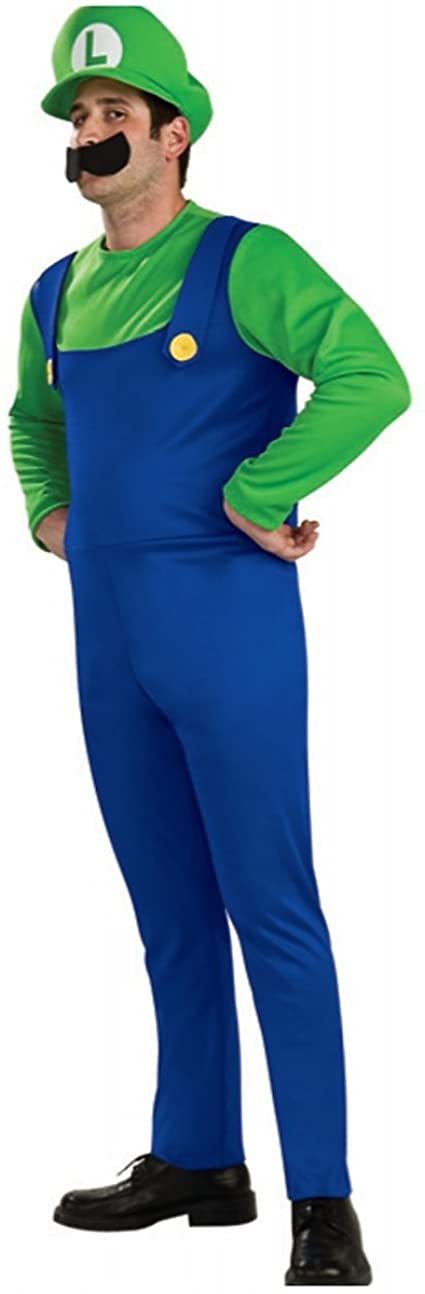 Luigi Costume - Large - Chest Size 42-44