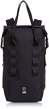 Chrome BG-171-BK Black One Size Urban Explorer Rolltop Backpack