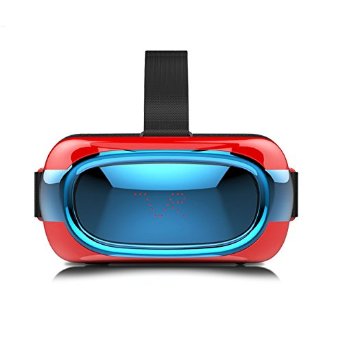 BRDEN All in One VR Headset Virtual Reality Headset 3D VR Glasses,Game Android 5.1 HDMI HD 1G/8G 360 Viewing,support Wifi 2.4G Bluetooth TF Card Supported
