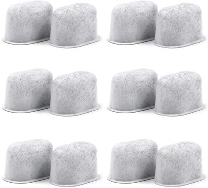 12 Pack Keurig Charcoal Water Filters Replacements - Removes Chlorine, Odors, and Others Impurities from Water - for Keurig 2.0 Coffee Machines