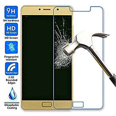 Connect Zone® Premium Tempered Glass Screen Protector For LENOVO P2 9H Hardness and Easy Bubble-Free Installation Including Cleaning Cloth And Wet Wipe