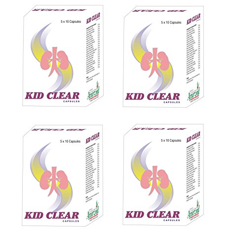 Ayurved Research Foundation Kid Clear Capsule Herbal Supplement To Dissolve Kidney Stones