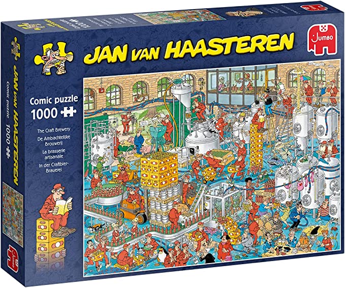 Jan Van Haasteren The Craft Brewery Jigsaw Puzzle (1000 Pieces)