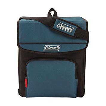 Coleman Collapsible Cooler with 16-Hour Ice Retention | Soft-Sided Cooler Bag Folds Flat for Compact Storage