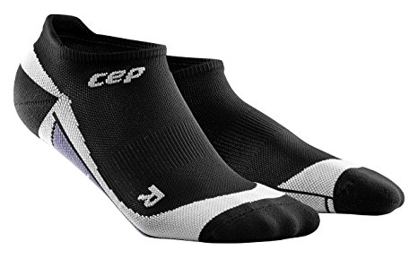 CEP Men's Dynamic  No-Show Socks with Compression and Light, Breathable Fit for Cross-Training, Running, Recovery, Tiathletes, and all Endurance and Team Sports