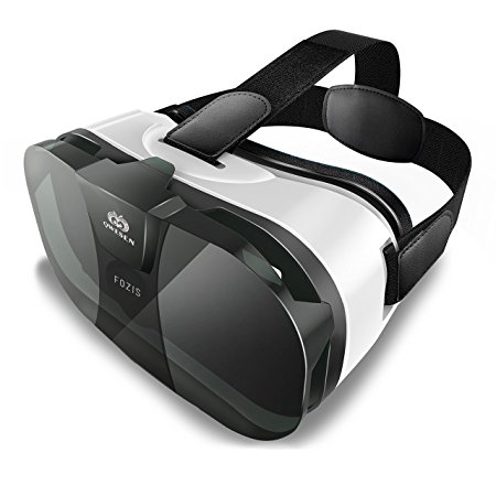 VR Headset by QWESEN /Glasses For Smartphones| Unmatched Virtual Reality Immersion W/ 3D Movies & Games| Compatible W/ Any 4.0-6.5 Inch Smartphone| iPhone 5s/6/6s/6 Plus/6s Plus, Samsung S6/S7