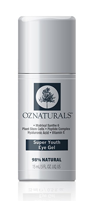 OZNaturals Eye Gel Eye Cream - For Dark Circles, Puffiness, Wrinkles - This Anti Wrinkle Eye Gel Is Considered To Be One Of The Most Effective Anti Aging Eye Creams Available!