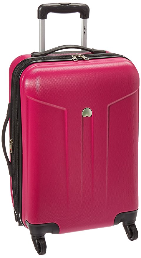 Delsey Luggage Comete Carry on Expandable 4 Wheel Spinner