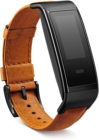 All-New, Made for Amazon Halo View accessory band - Trailhead Tan - Leather - Large