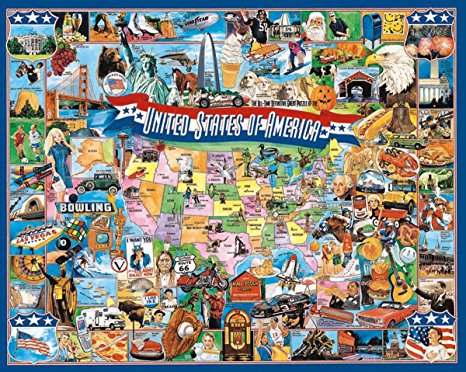 White Mountain Puzzles United States of America