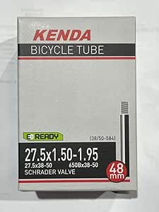 Kenda Tube 27.5 x 1.5-1.95 Sv 48mm, Black