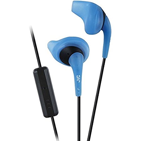 JVC HAEN10-A-K Gumy(R) Sport Earbuds (Blue)