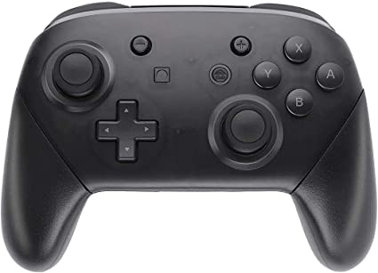 Wireless Controllers for Switch, Switch Pro Controller Bluetooth Remote Joystick Gamepad with Charging Cable (Black)