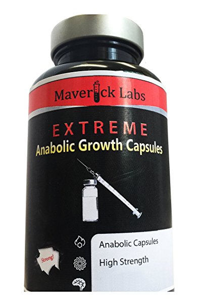 Strong Anabolic Mass Gainer Capsules - For More Muscle, More Strength, More Power and More Muscle - 90 Capsules