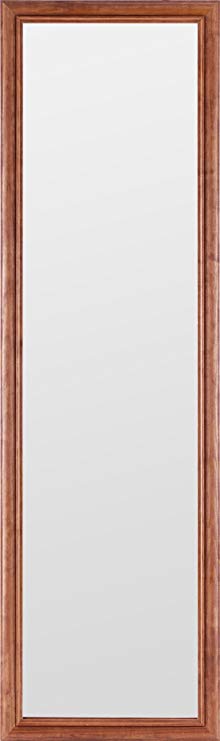 Gallery Solutions 12x48 Full Length Door Mirror, Natural Wood