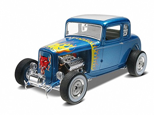 Revell 1/25 '32 Ford 5 Window Coupe 2' n 1