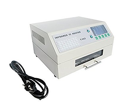 ECO-WORTHY T962AHLHJ DC House T962 Automatic 800W 110V Reflow Oven Infrared IC Heater SMD BGA