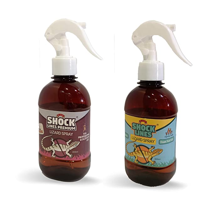 MAGIC® SHOCKLines® Herbal Lizard Repellent Spray (Pack of 2) (200 ml Each)
