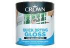 Crown Quick Drying Gloss Pure Brilliant White 750ml